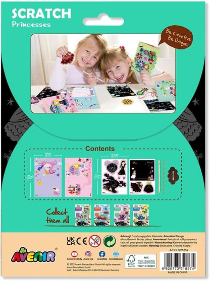 Avenir Princess Scratch Greeting Card