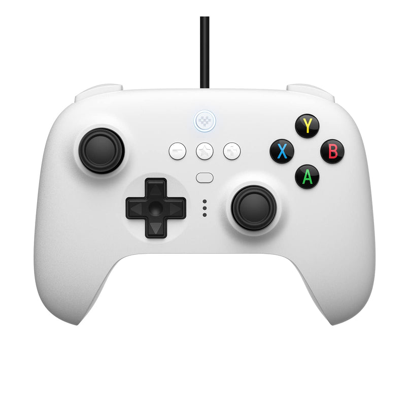 8BitDo Ultimate Wired Controller for Switch, Windows and Android - White
