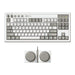 8Bitdo Retro Mechanical Keyboard, Bluetooth/2.4G/USB-C Hot Swappable Gaming Keyboard with 87 Keys, Dual Super Programmable Buttons for Windows and Android - M Edition - QWERTY ANSI US Layout