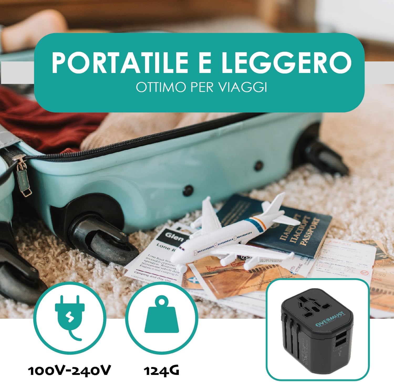 Adattatore Da Viaggio Universale