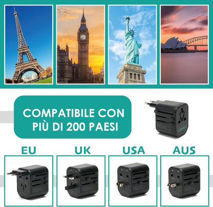 Adattatore Da Viaggio Universale
