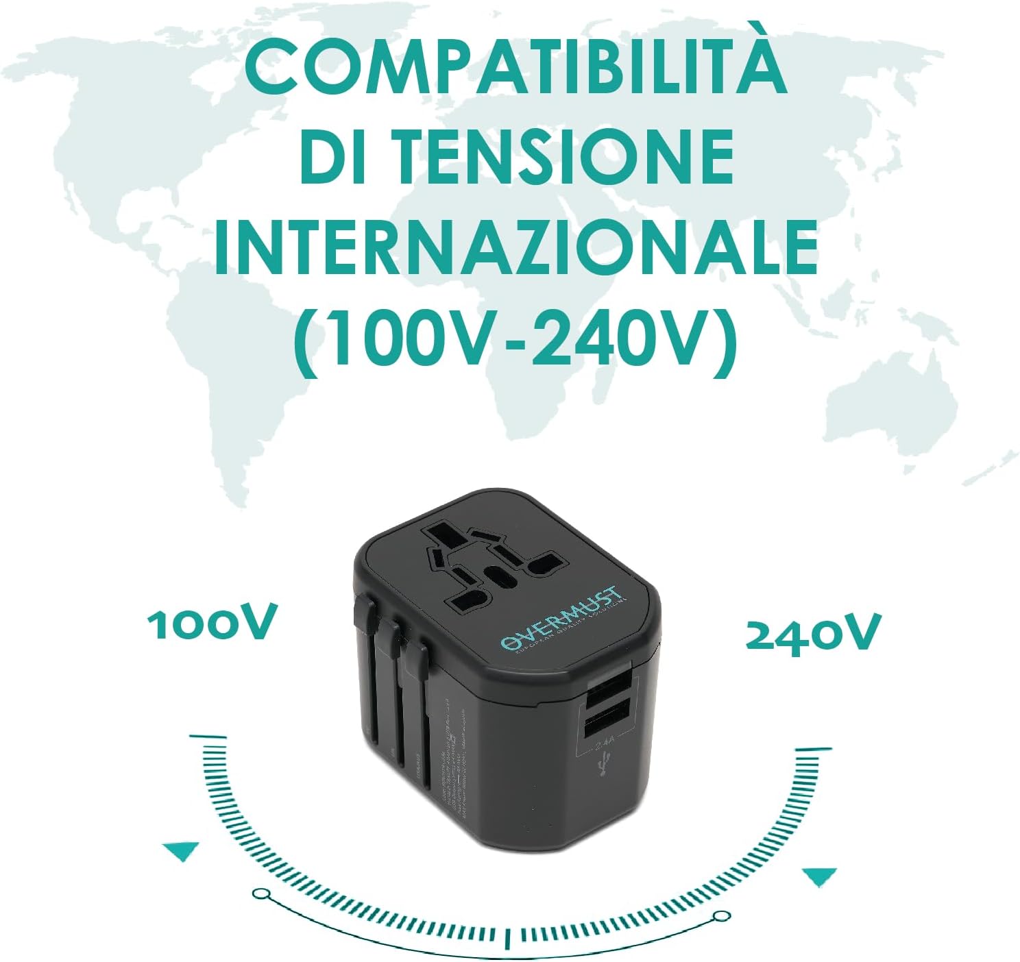 Adattatore Da Viaggio Universale