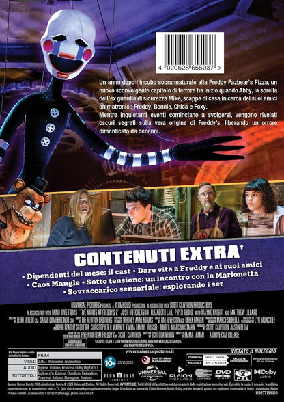 Dvd Five Nights At Freddy'S 2