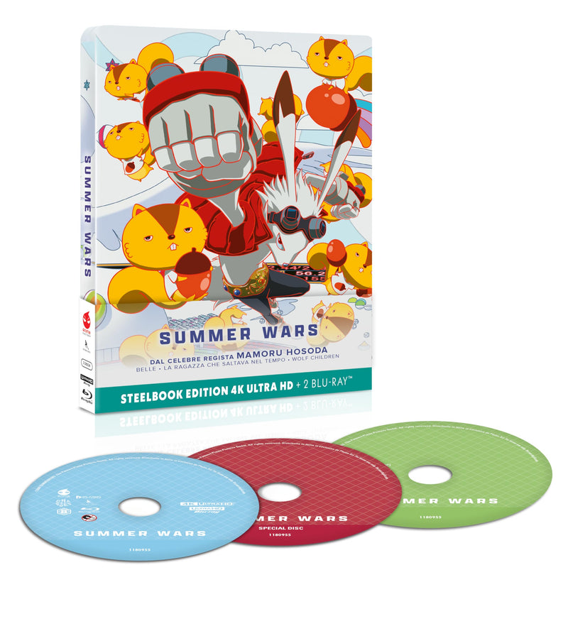 Summer Wars (Steelbook) (4K Ultra Hd+2 Blu-Ray)