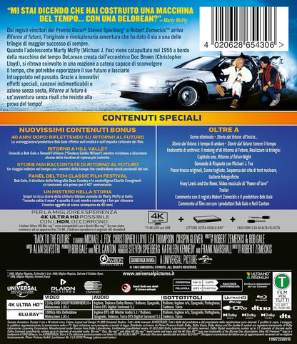 Ritorno Al Futuro (4K Ultra Hd + 2 Blu-Ray)