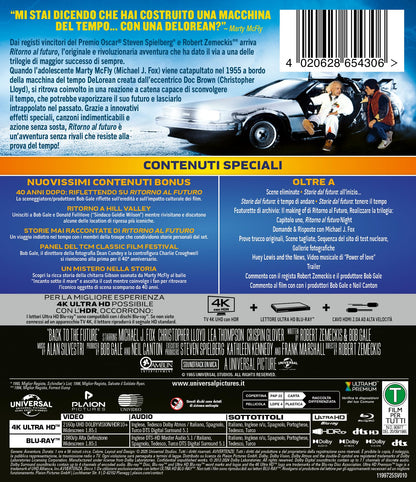 Ritorno Al Futuro (4K Ultra Hd + 2 Blu-Ray)