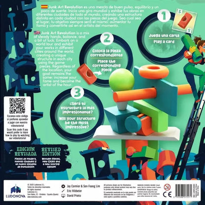 Junk Art Revolution | Board Game | Ages 8+ | 2-6 Players | 30 Minutes Playing Time