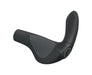 Ergon GP4 EVO - Manopole per bicicletta con manubrio integrato, colore: nero, taglia L