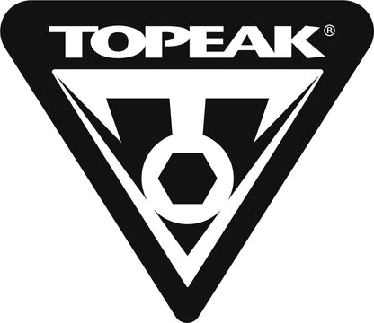 Topeak T-Torx 15400220 - Set di chiavi 9-TLG, SNCM-V in acciaio/plastica, nero/giallo, dimensioni T10-T50, compatte e durevoli, 18,4 x 10,7 x 1,8 cm