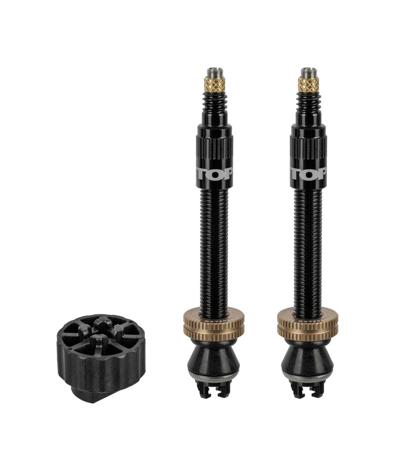 Topeak Kit valvola Turboflow 45mm, Presta