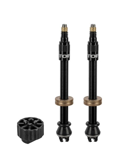 Topeak Kit valvola Turboflow 60mm, Presta