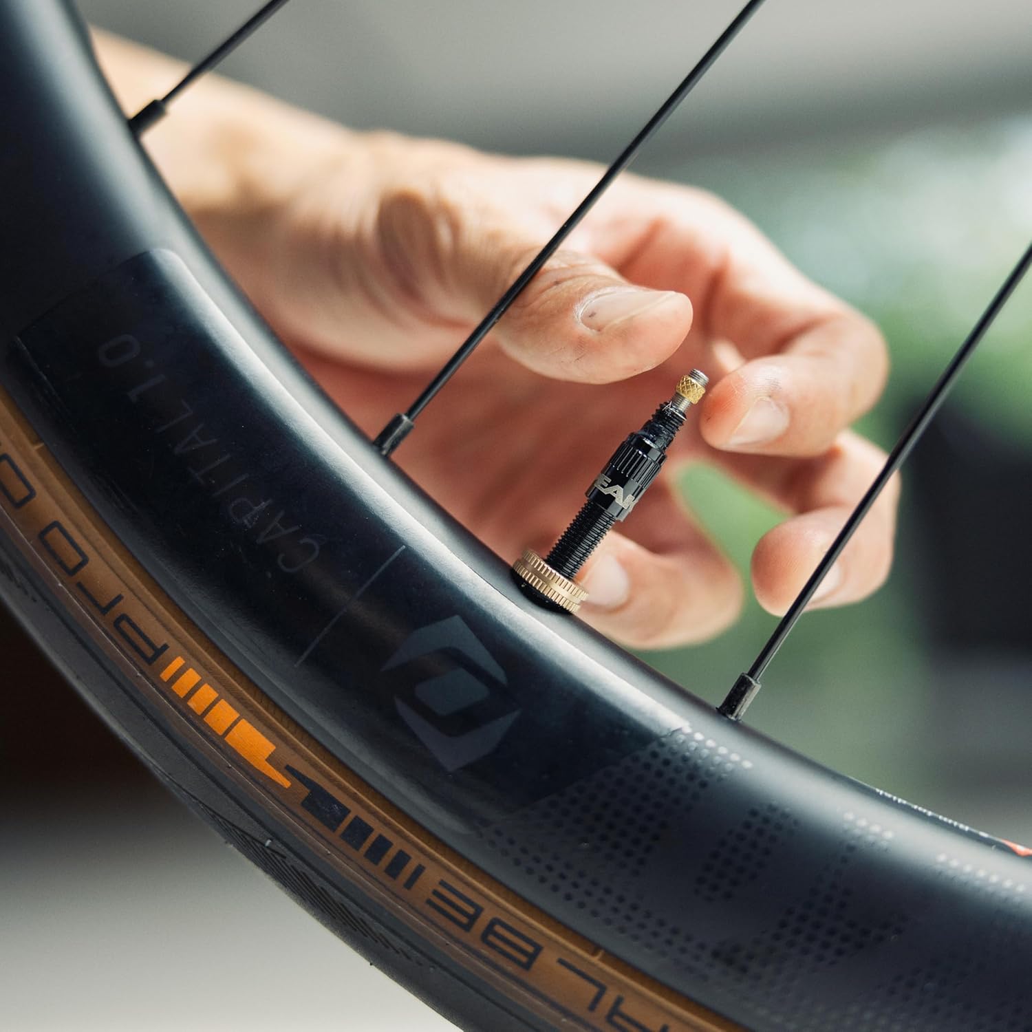Topeak Kit valvola Turboflow 60mm, Presta