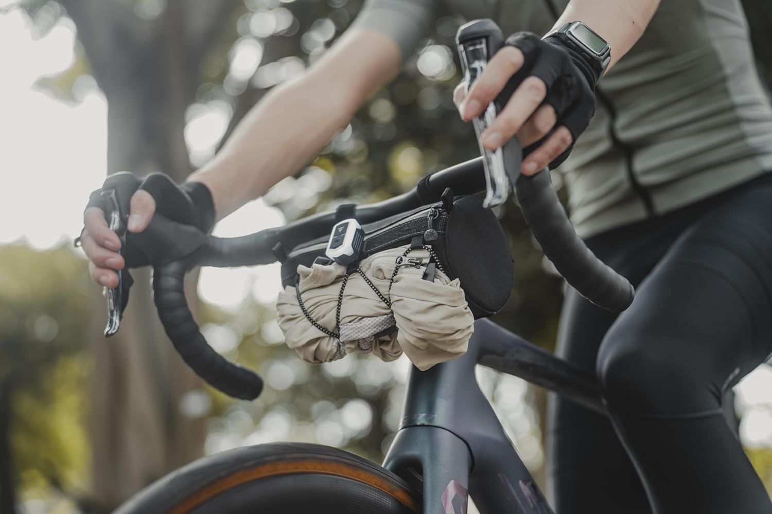 Topeak Tubular Barbag Slim Black