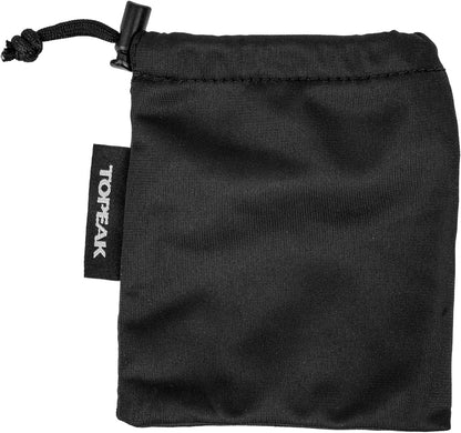 Topeak E-Booster Mini with Digital Gauge for Bicycle Tyres, Black