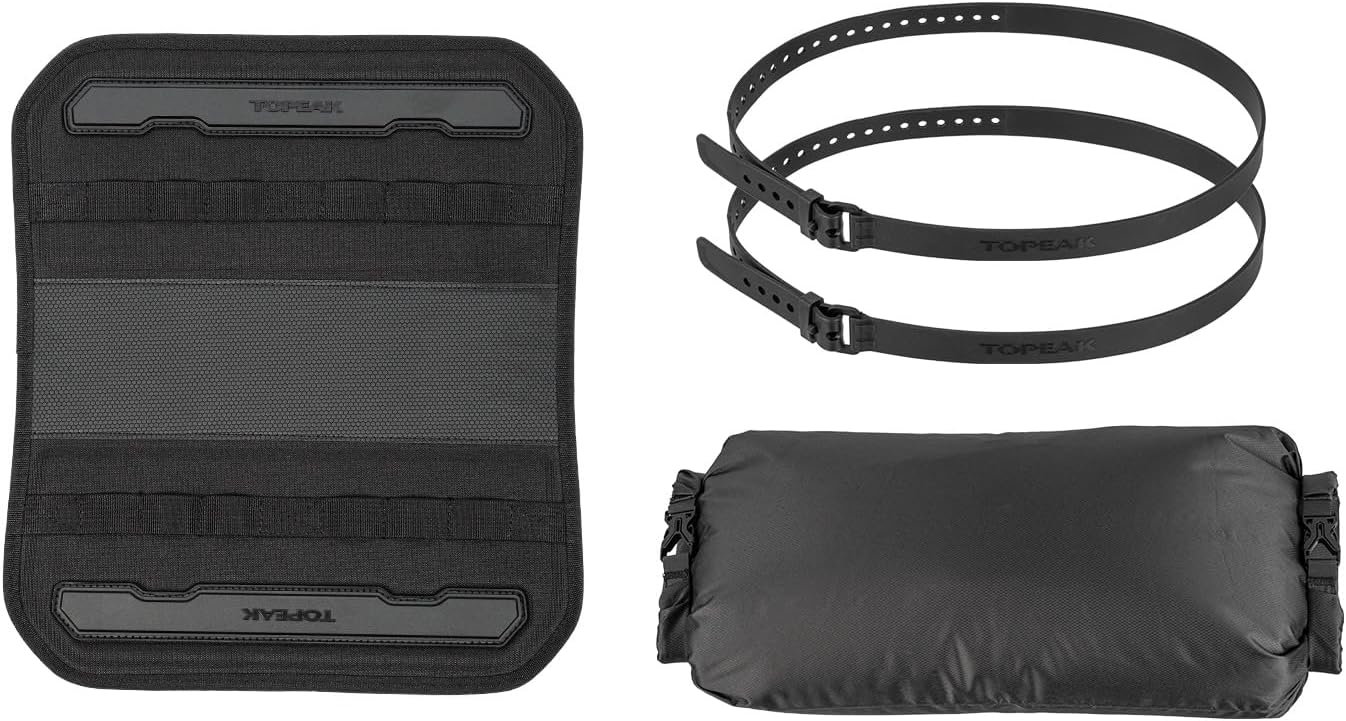Topeak RackLoader DryBag Fahrrad Gepäckträgertasche 12 Liter schwarz