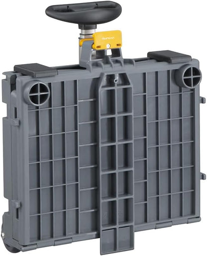 TrolleyTote Folding MTX Rear Basket, Black, One size