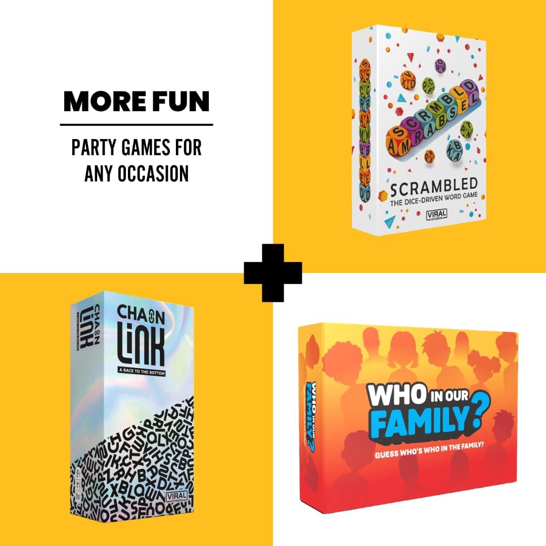 Viral Studios Anxiety - The Savage Party Card Game for Accusations, Dares & Horrible Honesty – 500 Cards, Ages 17+, Perfect for Adults