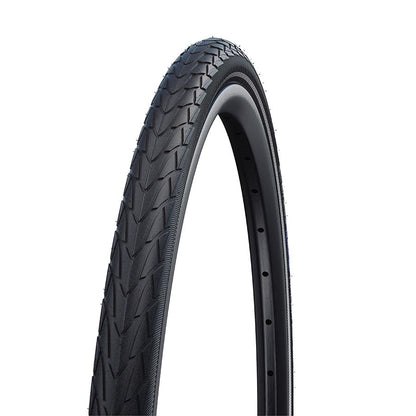 Schwalbe Marathon Racer Performance Line Bicycle Tyre - Black/Reflective 28 x 1.35