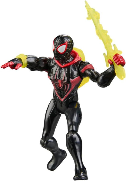Marvel Spider-Man ActionVerse Miles Morales Action Figure & Accessories, 11.4-cm (4.5 inch) Super Hero Toys & Figures for Children, Ages 4+