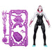 Marvel Spider-Man ActionVerse Ghost-Spider Action Figure & Accessories, 11.4-cm (4.5 inch) Super Hero Toys & Figures for Children, Ages 4+, Magenta