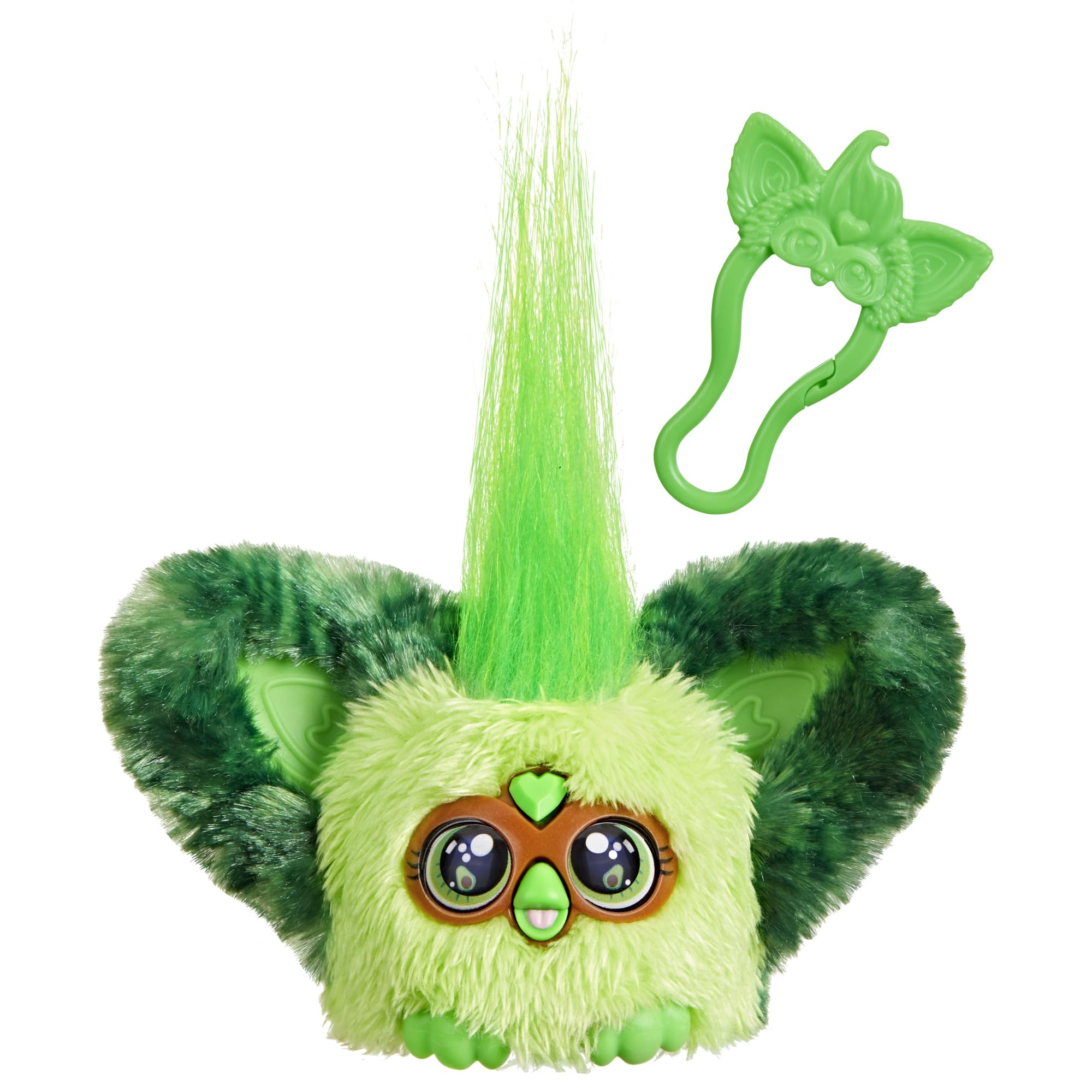 Furby Furblets Avo-Kah Mini Plush, Avocado Theme, Green, Music & Sounds, Food Toys for Children Aged 6+