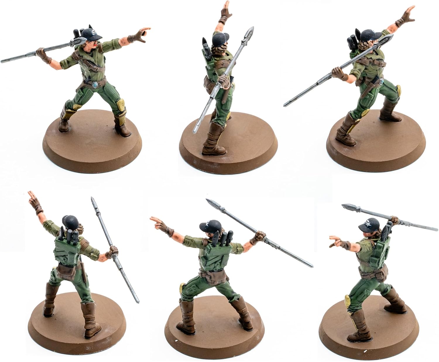 Renegade Games: GI Joe Heroscape - Strike Forces Army Expansion - 2 Unique Heroes, (2) 2-Figure Squads, 3 Zipline Permanent Power Gyphs, 4 Army Cards