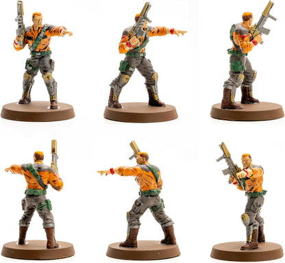 Renegade Games: GI Joe Heroscape - Rumble at The Rift Battle Box - 8 Miniatures, Modular Hex Terrain, Cobra Fortifications, Dice-Markers-Scenarios