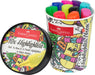 Faber-Castell 254695 Highlighter Set Ice Cream Cup, 10 Marker Pens in Neon and Pastel Colours, Line Width 1-5 mm