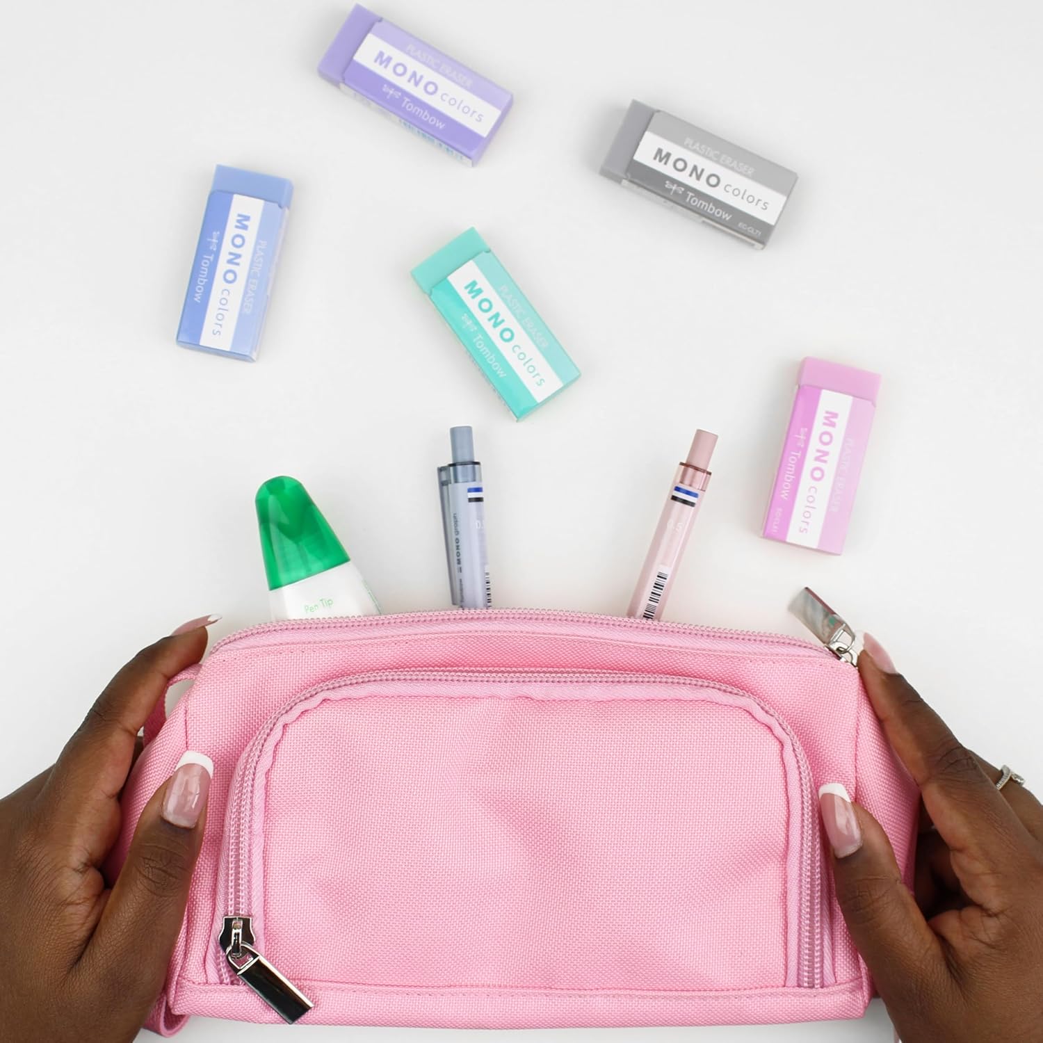 Tombow Mono Colors Eraser, Purple