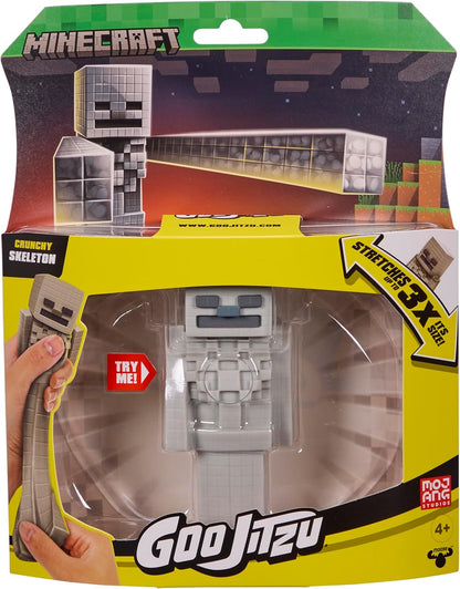 Heroes of Goo Jit Zu Minecraft Stretchy Characters, Skeleton, Super Stretchy Goo Filling