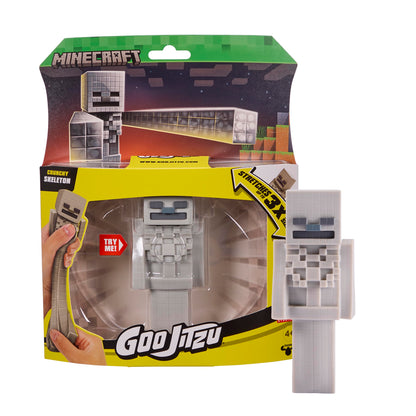 Heroes of Goo Jit Zu Minecraft Stretchy Characters, Skeleton, Super Stretchy Goo Filling