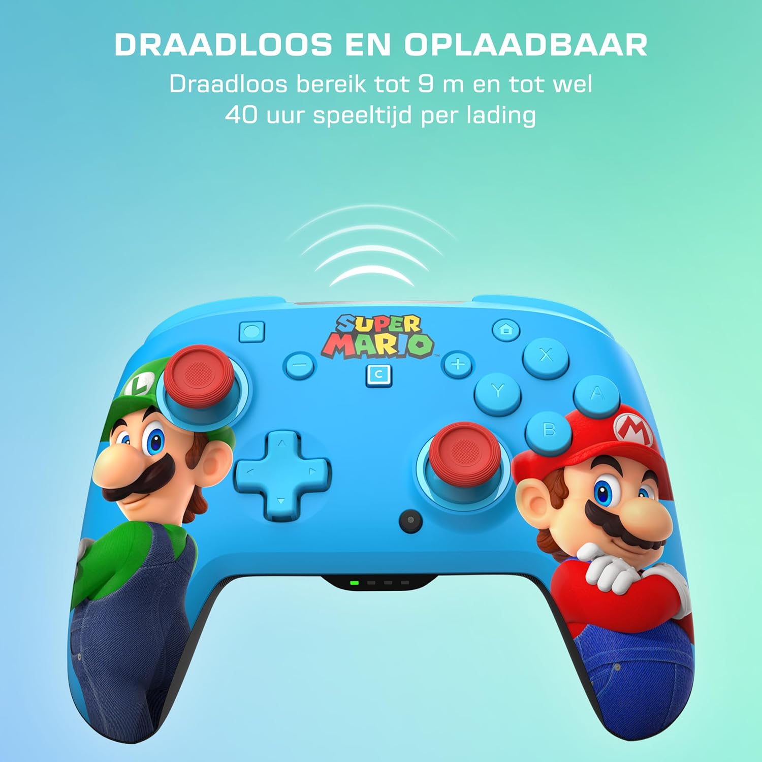 Turtle Beach - Rematch Rgb Wireless Mario And Luigi