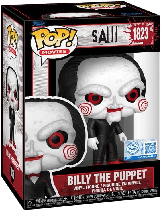 Funko Pop! Movies: Saw - Billy The Puppet (Special Edition) #1823 Vinyl Figure