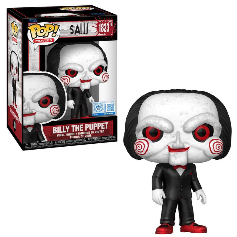 Funko Pop! Movies: Saw - Billy The Puppet (Special Edition) #1823 Vinyl Figure