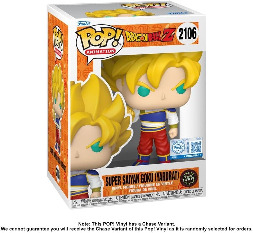 Funko Pop! Animation | Dragon Ball Z Goku Nº2106 | Collectible Vinyl Figure | Official Anime Edition | Gift Idea for Dragon Ball Fans | FS
