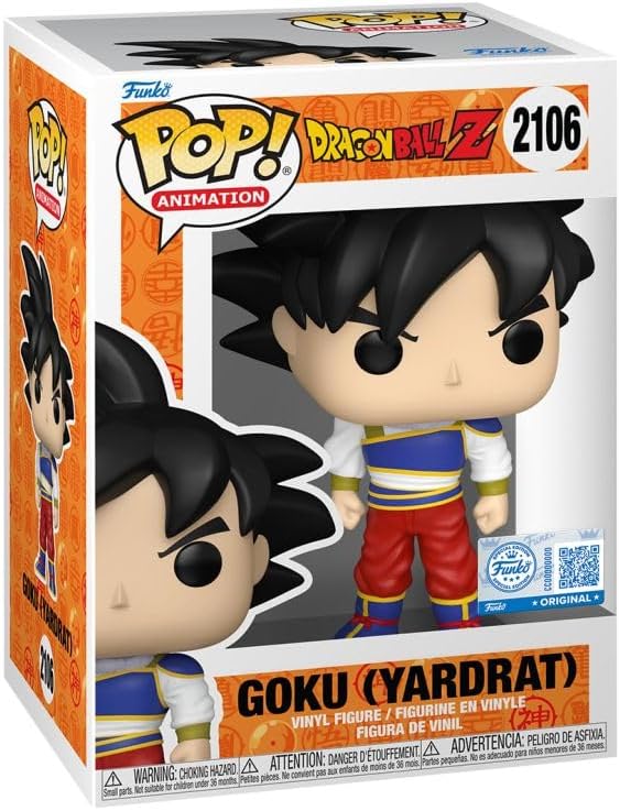 Funko Pop! Animation | Dragon Ball Z Goku Nº2106 | Collectible Vinyl Figure | Official Anime Edition | Gift Idea for Dragon Ball Fans | FS