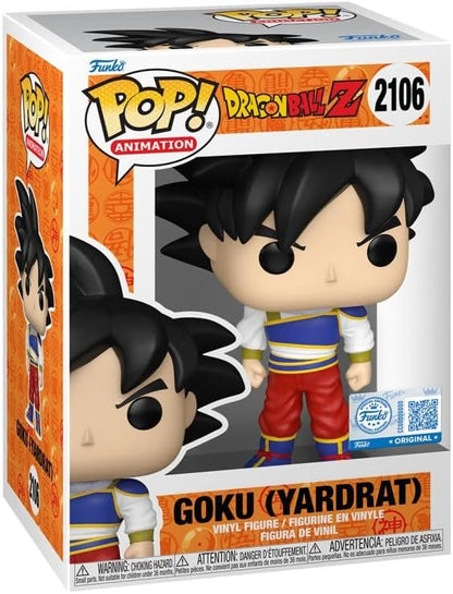 Funko Pop! Animation | Dragon Ball Z Goku Nº2106 | Collectible Vinyl Figure | Official Anime Edition | Gift Idea for Dragon Ball Fans | FS