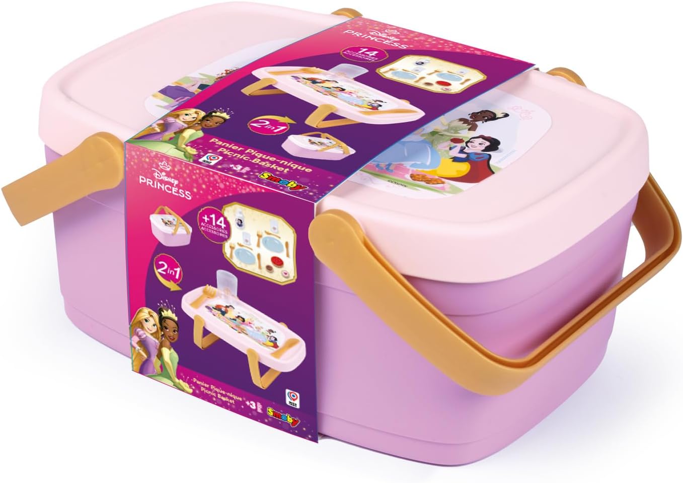 Smoby - Dp 2In1 Picnic Basket (7600312515)