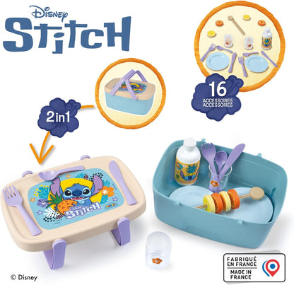 Smoby - Stitch 2In1 Picnic Basket (7600312516)