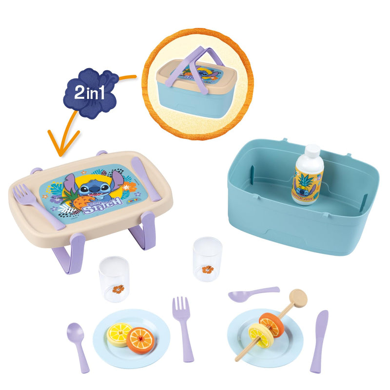 Smoby - Stitch 2In1 Picnic Basket (7600312516)
