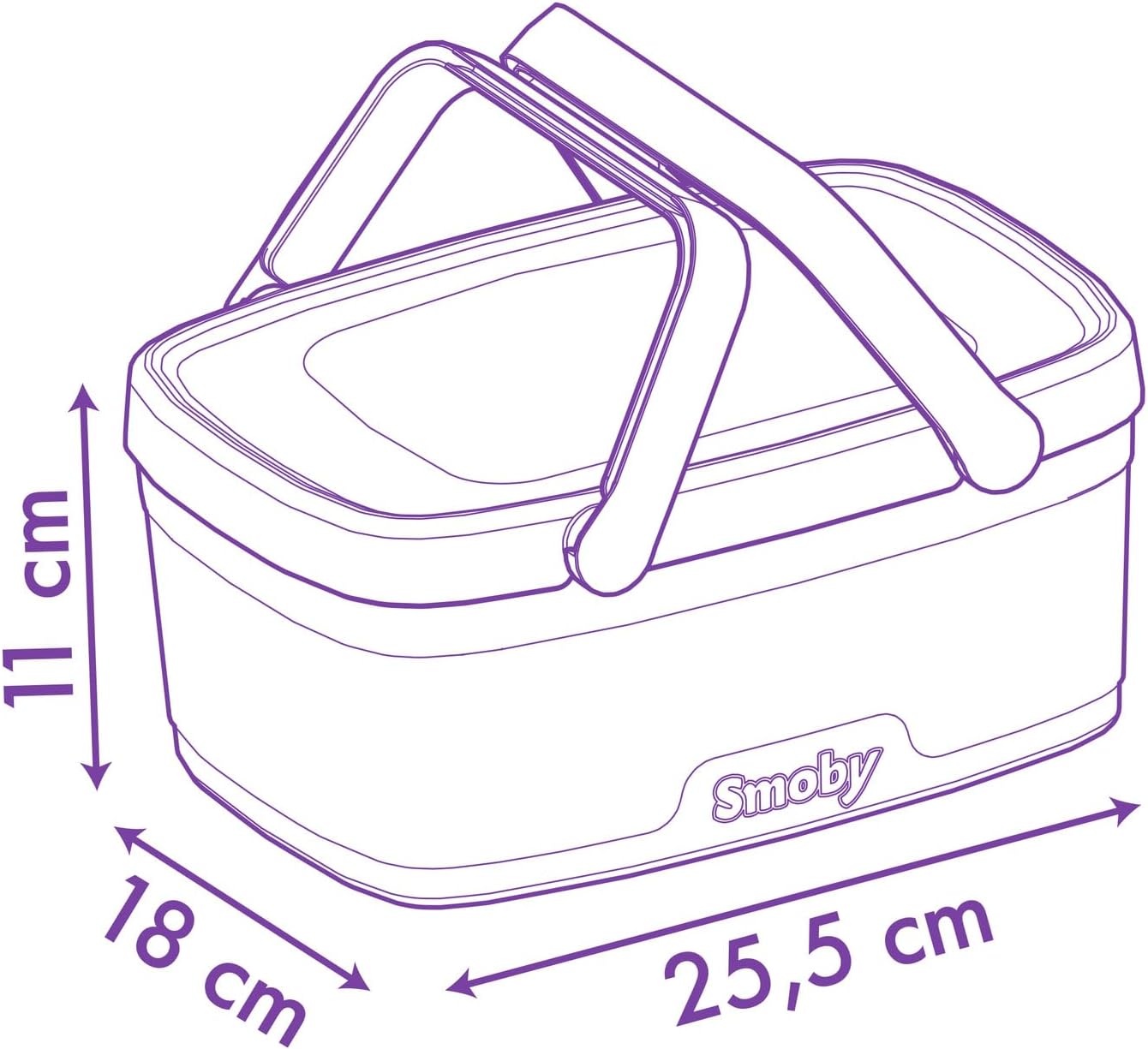 Smoby - Stitch 2In1 Picnic Basket (7600312516)