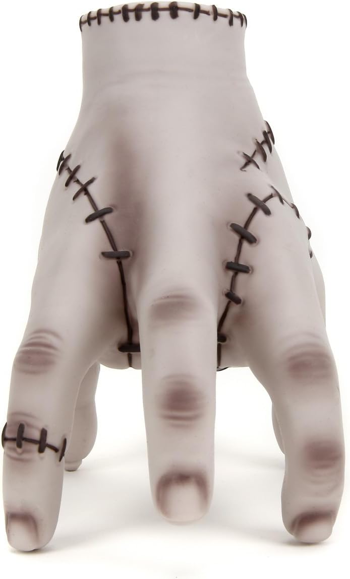 Jada Toys Wednesday Addams RC Thing (18 cm) - Op afstand bestuurde ijskoud handje voor Wednesday fans en kinderen vanaf 8 jaar, speelgoedhand incl. afstandsbediening en batterijen