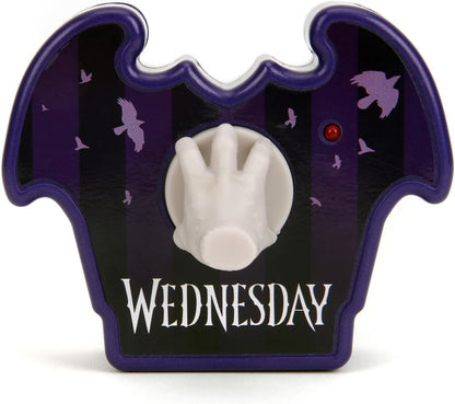 Jada Toys Wednesday Addams RC Thing (18 cm) - Op afstand bestuurde ijskoud handje voor Wednesday fans en kinderen vanaf 8 jaar, speelgoedhand incl. afstandsbediening en batterijen