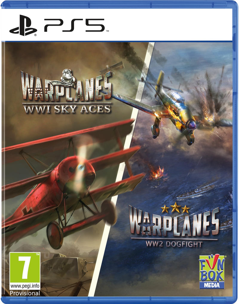 Warplanes: WWI Sky Aces + WW2 Dogfight (PlayStation 5 PS5) Game