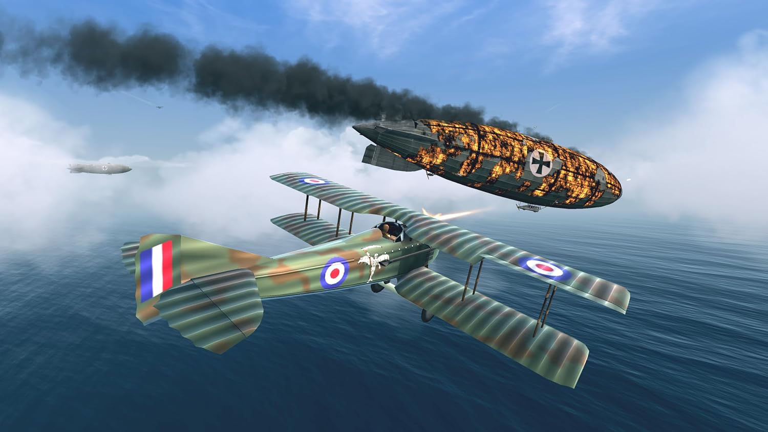 Warplanes: WWI Sky Aces + WW2 Dogfight (PlayStation 5 PS5) Game