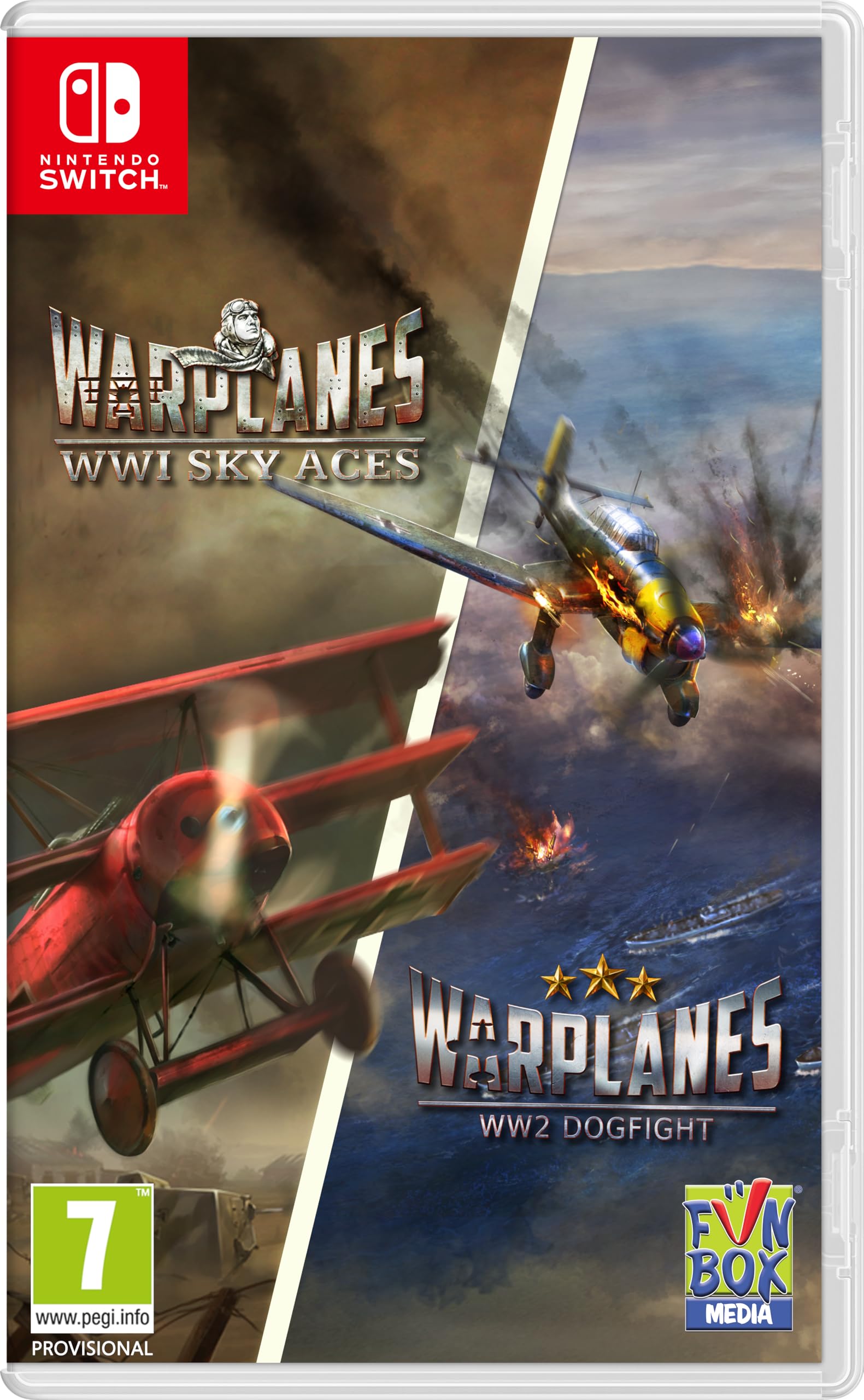 Warplanes: WWI Sky Aces + WW2 Dogfight (Nintendo Switch) Game