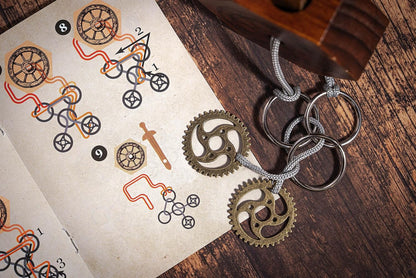 Professor Puzzle Myths & Legends Alexander the Great’s Gordian Knot Puzzle | Wooden Brainteaser Inspired by Ancient Greek Myth | Take-Apart Mechanical Puzzle with Story Booklet