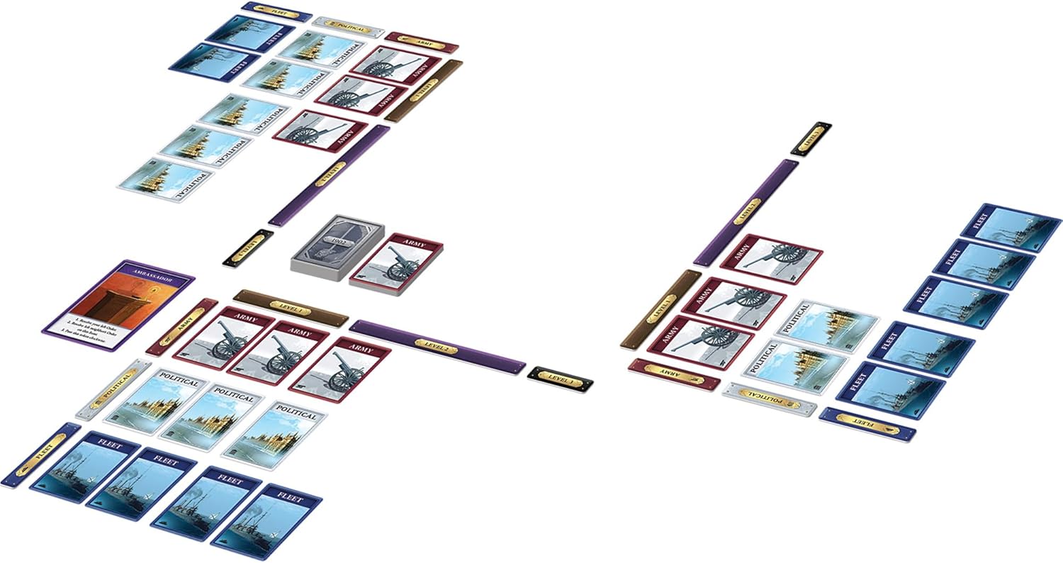 Renegade Games: Diplomacy - The Golden Blade - Gioco di carte autonomo, intrighi-Trust-tradimento, negoziare alleanze europee, età 15+, 2-7 giocatori