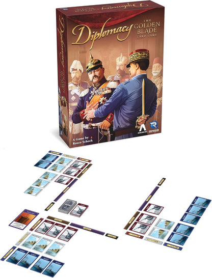 Renegade Games: Diplomacy - The Golden Blade - Gioco di carte autonomo, intrighi-Trust-tradimento, negoziare alleanze europee, età 15+, 2-7 giocatori