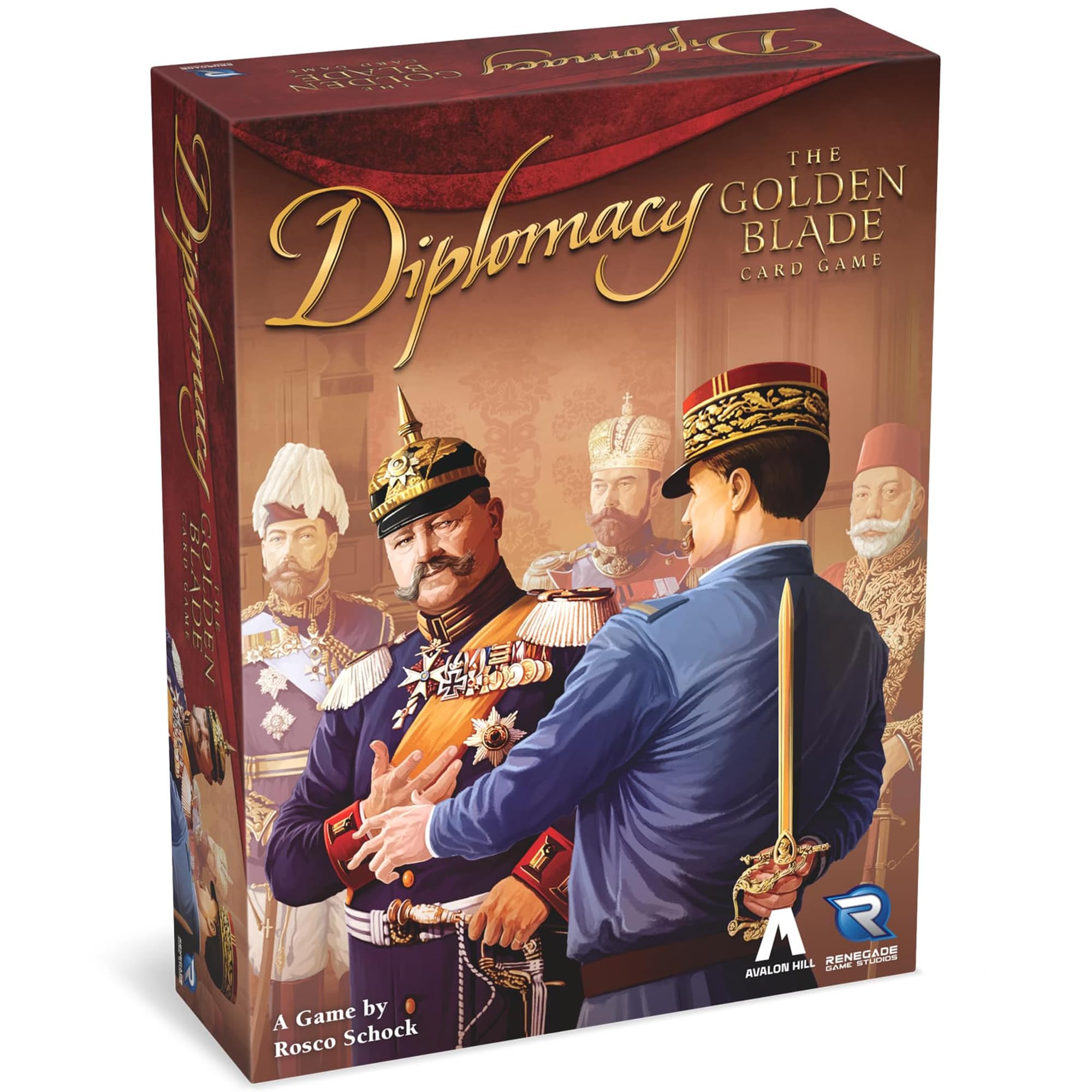 Renegade Games: Diplomacy - The Golden Blade - Gioco di carte autonomo, intrighi-Trust-tradimento, negoziare alleanze europee, età 15+, 2-7 giocatori